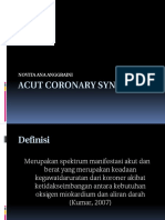 Acut Coronary Syndrome