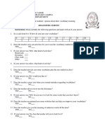 Diagnostic Survey