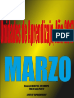 MARZO Unidades de Aprendizaje, Año 2017.