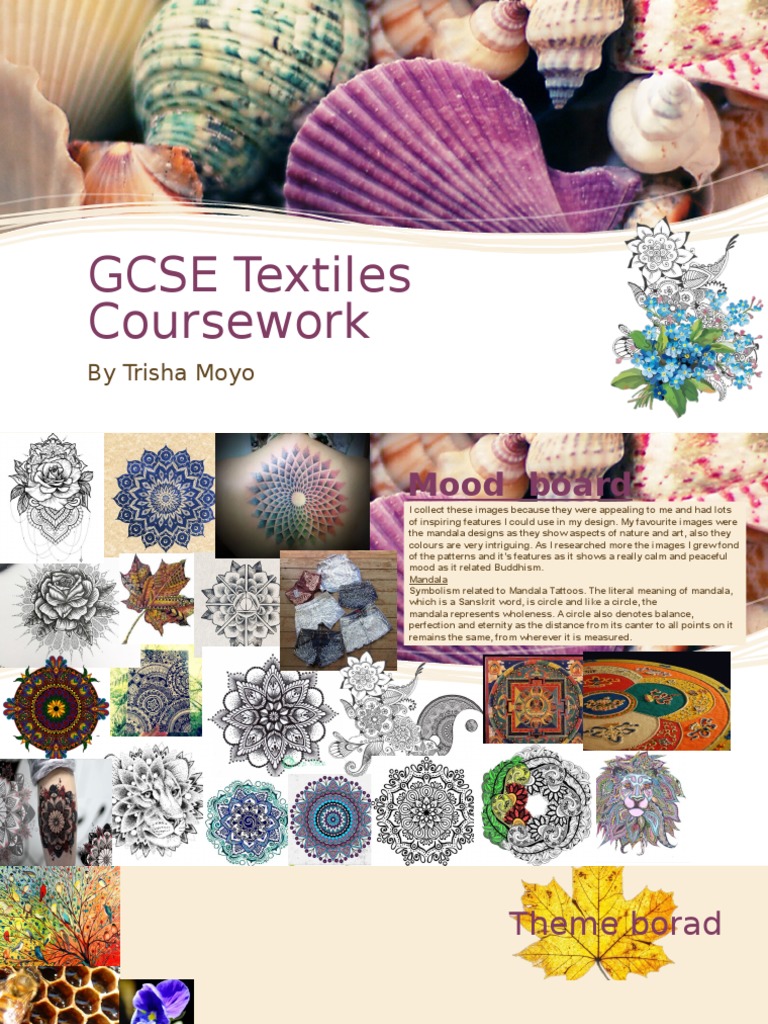 gcse textiles coursework