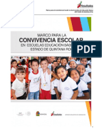 QUINTANA ROO - Marco para La Convivencia Escolar en Escuelas de Educacion Basica 31032015 PDF