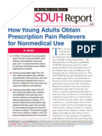 Nsduh: How Young Adults Obtain Prescription Pain Relievers For Nonmedical Use