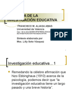 Historia de La Investigacion Educativa