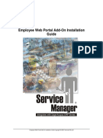 ServiceManager - Guide - Employee Web Portal Add-On Installation Guide PDF