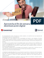 Aprovecha El Fin de Semana y Prepara Una Desintoxicación Digital