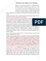 Declaracion Paro Mujeres 8M