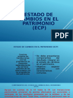 Estado de Cambios en El Patrimonio (Ecp) - HECTOR LUQUE