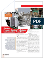 Counter Pressure Casting Technique For Aluminium Foundries