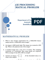 Image Processing Math Prob1