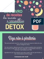 Receitas de Sucos e Smoothie Detox