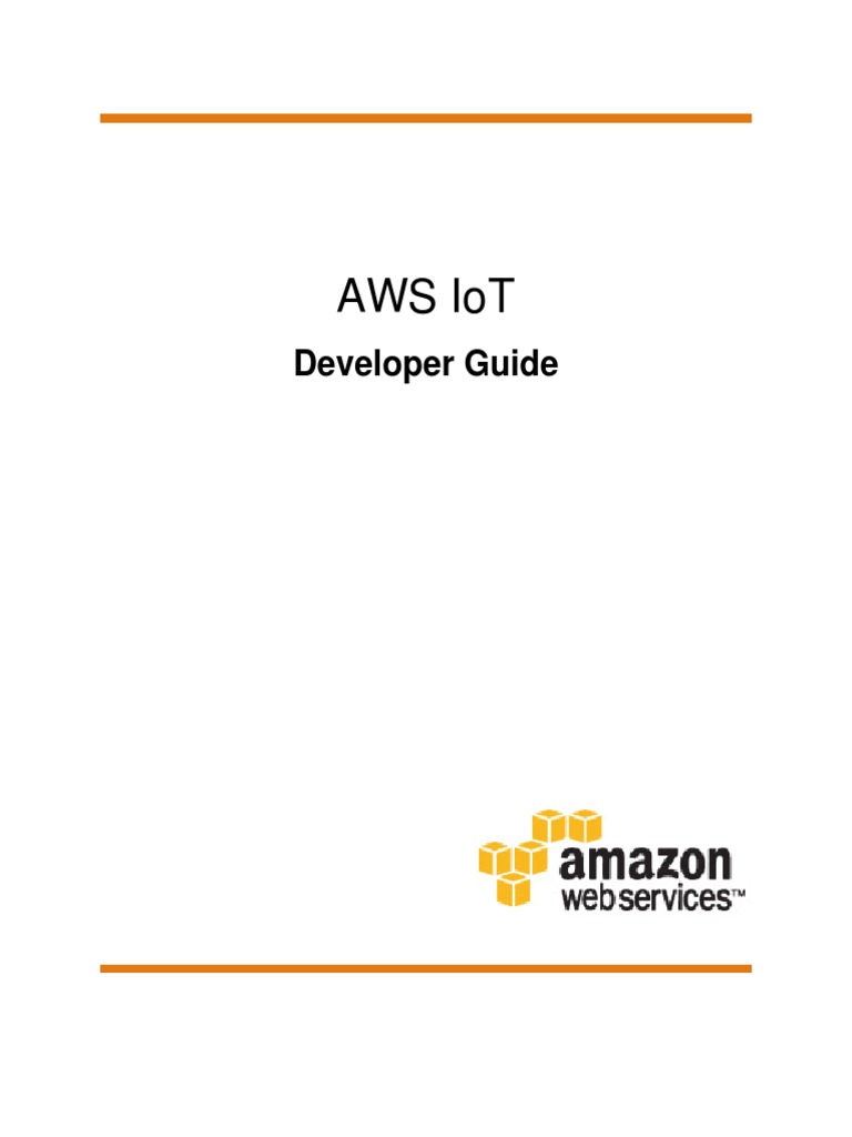 Guia Desenvolvedor Aws Iot Ingles | PDF | Internet Of Things ...