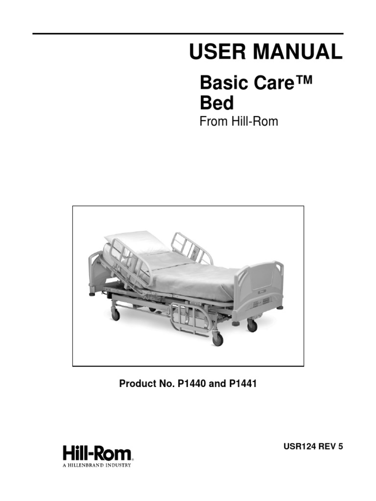 HillRom Basic Care Bed User Manual Battery (Electricity