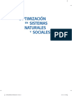 Libro 20 Optimizacion en Sistemas Naturales y Sociales PDF
