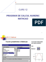 Curs 12 S1 - Mathcad