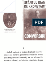 Sfântul Ioan de Kronstadt - Convorbiri PDF