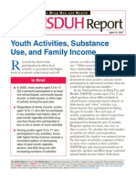 Nsduh: Youth Activities, Substance Use, and Family Income