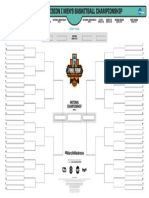 2017 NCAA Tournament Bracket