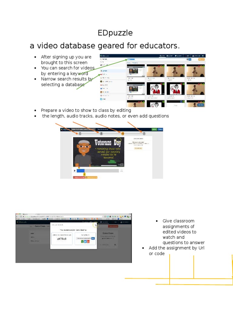 EDpuzzle: Video Tool for Educators | PDF