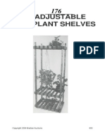 Adjustable Plant Shelves