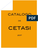 Catalogo 2017 Cetasi