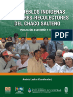 Los Pueblos Indígenas Cazadores-Recolectores Del Chaco Salteño 2da Reimp.