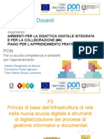 Ambienti Per La Didattica Digitale Integrata (#4, 7) Pon f3 Aghemo