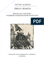 Rebelia I Reakcja. Rewolucja 1905 Roku I PDF