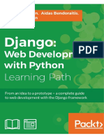Django Web Development With Python 1787121380 SAMPLE
