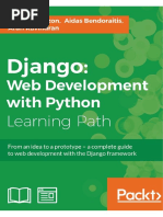 Django Web Development With Python 1787121380 SAMPLE