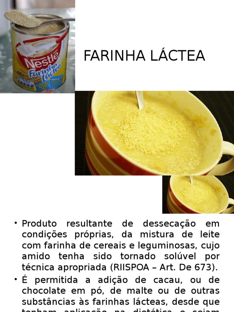 Farinha Láctea | PDF