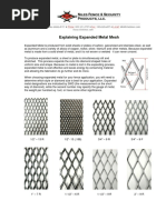 Expanded Metal Specifications Guide | PDF | Building Materials | Materials