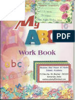 My ABC Work Book ( l k g )