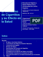 El Consumo de Cigarrillos y Su Efecto en La Salud