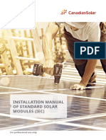 Installation Manual of Standard Solar Modules IEC En