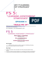 Field Study 5"learning Assessment Strategies" Episode 1