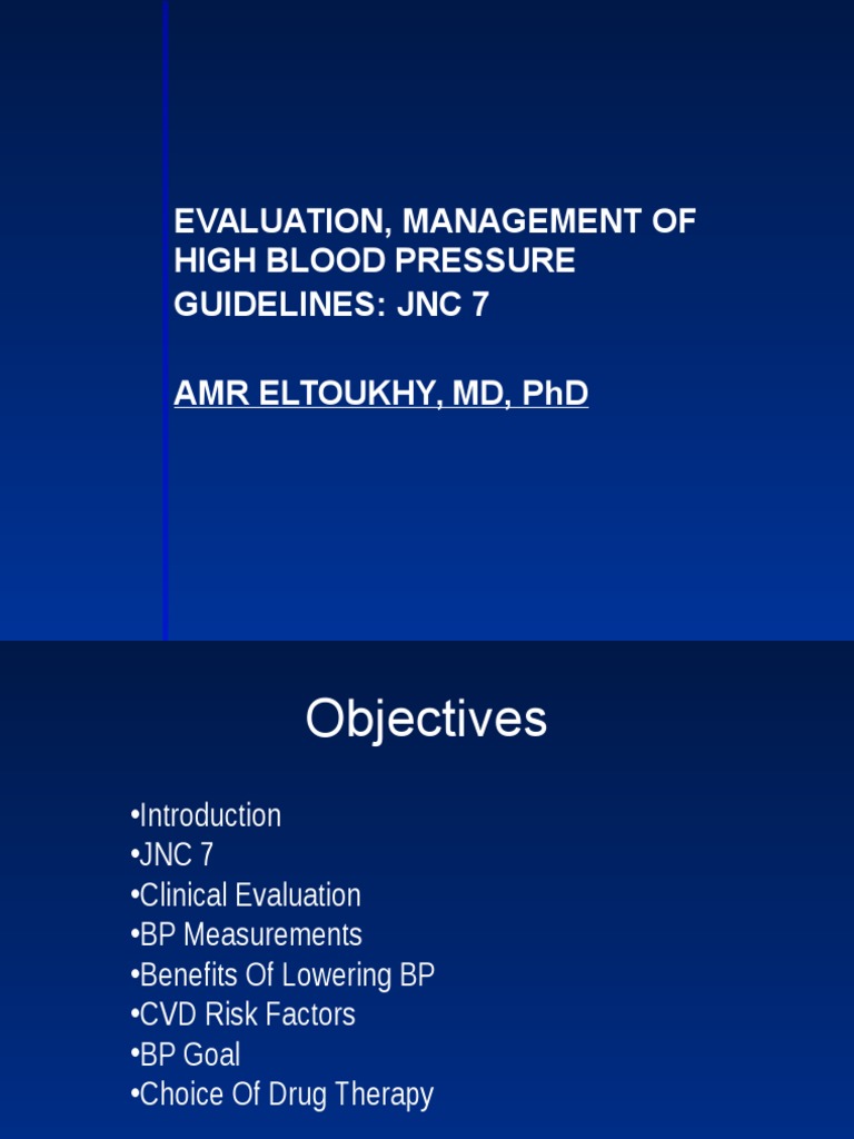 High Blood Pressure Management Guidelines | PDF | Hypertension ...