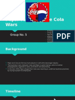 Pepsi vs. Coke: The Cola Wars