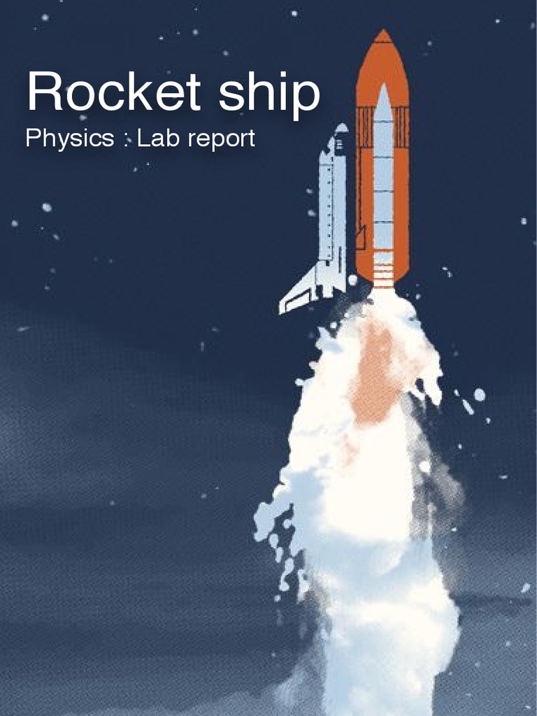 Bottle Rocket Physics Lab Report | PDF | Momentum | Force