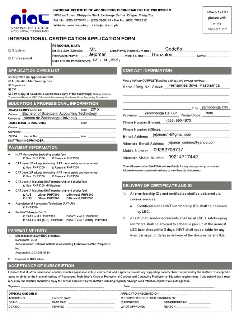 Membership Form PDF PDF Courier Business