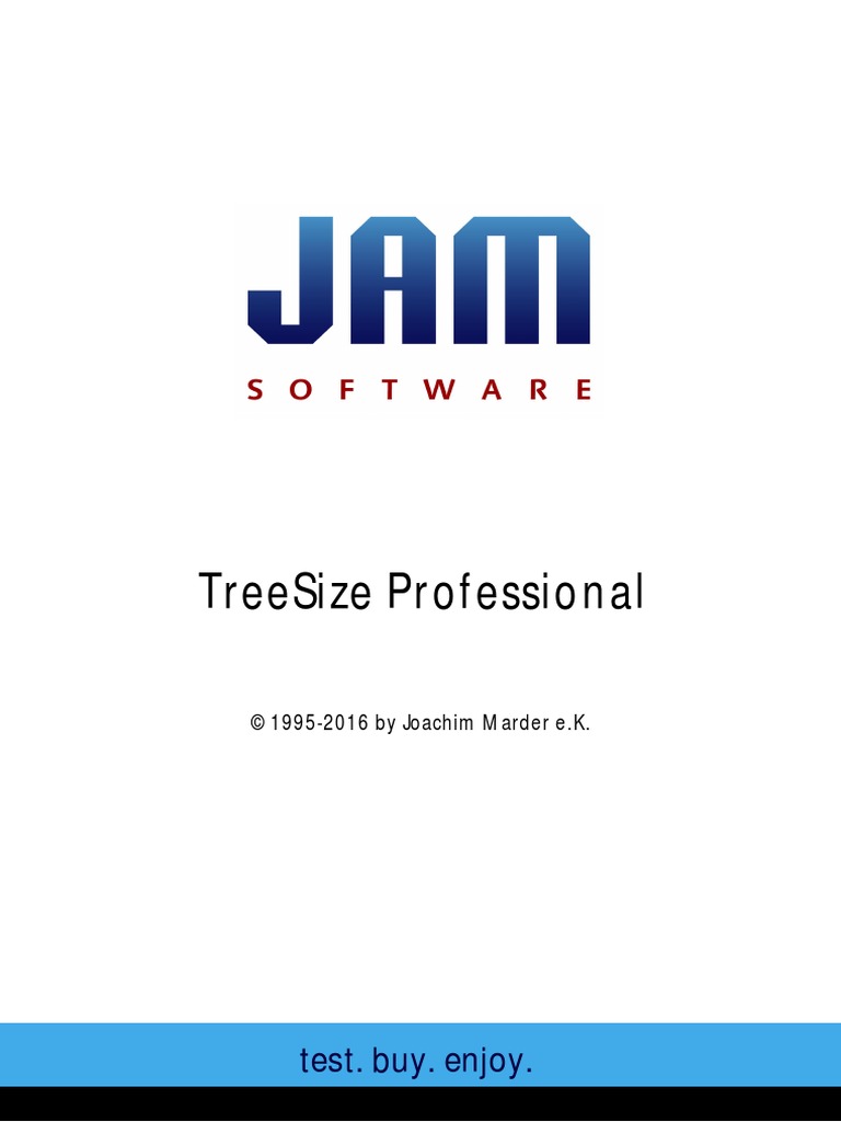 Treesize Professional Test. Buy. Enjoy PDF Computer File