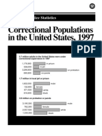 Correctional Populations in The United States, 1997: Bureau of Justice Statistics