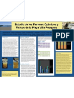 ESTUDIO de Los Factores Químicos y Fisicos de La Playa VILLA PESQUERA