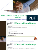 How To Pass Your Ec0-479 Exam in First Attempt?