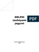 Delphi Jegyzet
