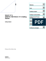 WinCC v7.4 Getting Started Manual