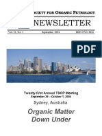 Newsletter: Organic Matter Down Under