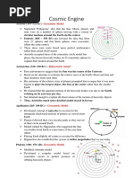 Cosmic Engine Notes