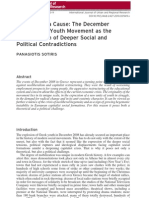 Rebels With A Cause: The December 2008 Greek Youth Movement As The Condensation of Deeper Social and Political Contradictions