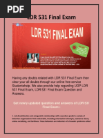 LDR 531 Final Exam