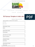 50 Famous Temples in India With Locations _ Bank Exams Today